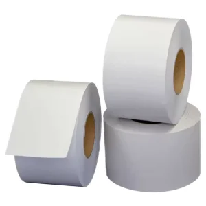 Roll Sticker White PP Sticker Roll Display Self-Adhesive Matte PP Paper Roll