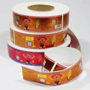 Seasoning Labels Waterproof Packaging Labels Sticker Design Printing Packaging Labels for Branding