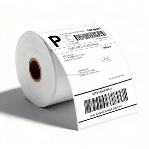 Self Adhesive 4×6 Direct Thermal Shipping Label Thermal Fold Label Address 100 x 150 mm Printing Packaging Labels