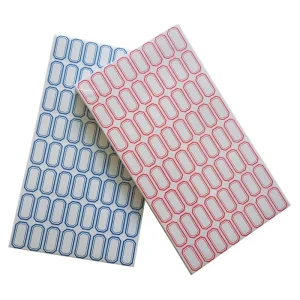 Self-Adhesive Adhesive Paper Stickers Rectangle Shape Business & Shopping Use Office Supplies Price Classification Name Stickers