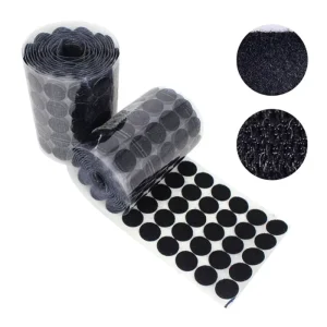 Self Adhesive Hook And Loop Dots Strong Adhesive Sticker Dots For Bags Eco Friendly 100% Nylon
