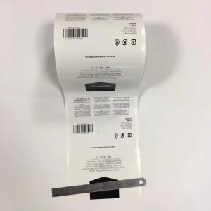 Self Adhesive Label Printing Vinyl Product Waterproof Brand Logo Sticker Custom