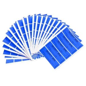 Self Adhesive One Time Use Tamper Evident Security Seal Label Sticker VOID Security Warranty Label for Packaging