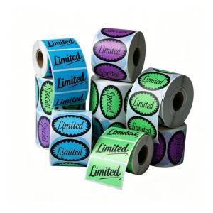 Self Adhesive Product Labels Can Be Customized Suitable for Retail Promotions