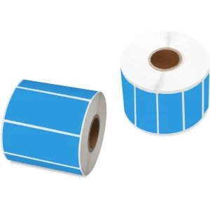 Self Adhesive Thermal Labels Stickers Rolls Waterproof Assorted Color Tear Resistant