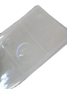 Self Adhesive Transparent Material Hologram Sticker Card Overlay Security Transparent Lamination Overlay Hologram