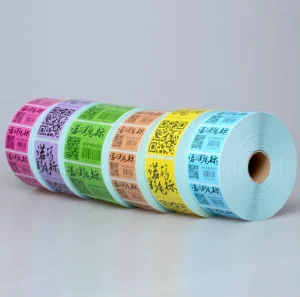 Self Adhesive Waterproof Paper Label for Industrial Machinery
