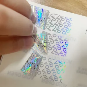 Self-adhesive Film Sticker VOID Anti-counterfeiting Label Security Hologram Label Warranty Seal Tamper Proof