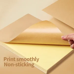 Special Offer Durable Barcode A4*100 Adhesive Labels Stickers Laser Coating Waterproof Heat Resistant