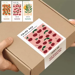 Special Self adhesive Paper Stickers Custom Printing Services Gift Packaging Boxes Paper Bags DIY Stickers