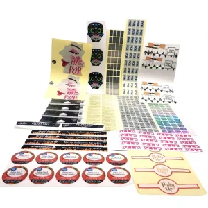 Specialized Custom Vinyl or Paper Waterproof Sticker Label Product Label and Adhesive Label Sticker Printing