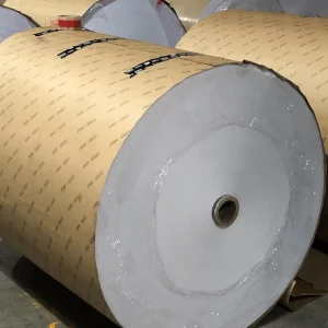 Sticker Art Paper Jumbo Roll Top Coated Self Adhesive Vinyl Roll Flexography Self Adhesive Paper Roll for Thermal Label Stickers