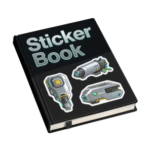 Sticker Book Custom Waterproof Adhesive Vinyl