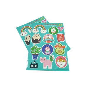 Sticker Custom Cartoon Stickers Waterproof Logo Decoration Custom Die Cut Vinyl Sticker