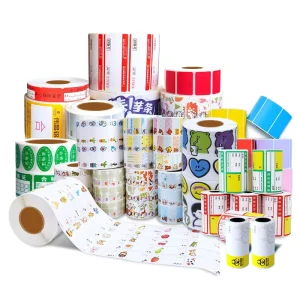 Sticker Labels Product Labels Glossy Finish Oil Proof Cosmetic Jar Labels High Resolution Vibrant Colors for Business