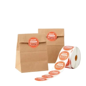 Sticker Packaging Stickers Custom Gift Box Stickers Paper Take Away Box Cosmetic Label Printing Food Label Sticker