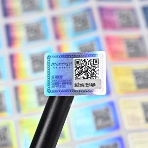 Sticker Printing 3D Hologram Security Label Anti Counterfeit Digital Printing Holographic Adhesive Sticker for Packaging