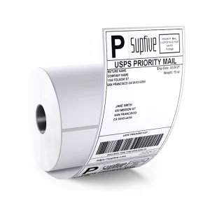 Stock A6 Thermal Labels 500PCS Waybill Waterproof Thermal Shipping Label Sticker Thermal Paper