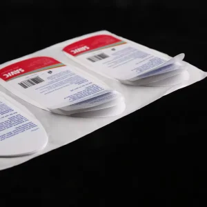 Strong Adhesion Waterproof Label Multi Layer Double Layer Sided Label Waterproof Label for Plastic Bottle or Glass Bottle
