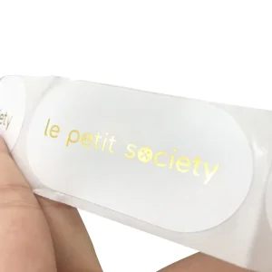 Strong Adhesive Permanent Sticker Custom Bottle Security Labels Tamper Proof Food Packaging Seals Waterproof Sealing Stickers