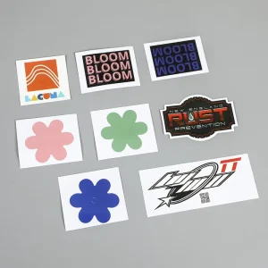 Strong Adhesive Waterproof Promotional Custom Stickers Logo