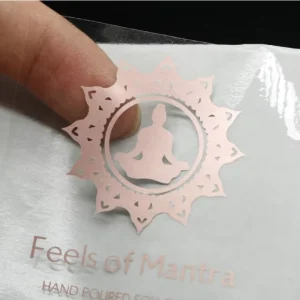 Strong Glue Adhesive Label Sticker Custom Size Printed Stickers Manufacture