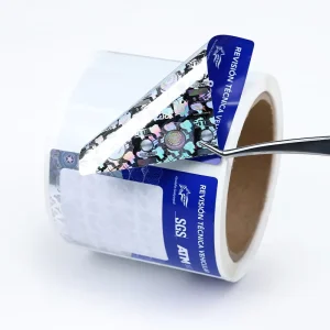 Suitable for Rough Surface Products High Adhesive Stickers Custom Brand LOGO Vinyl Waterproof Transparent Labels