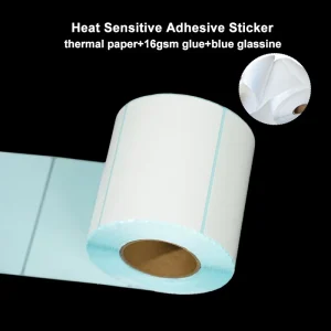 Supermarket Industrial Strong Adhesive Thermal Eco Friendly Waterproof Oil Proof Heat Sensitive Barcode Promotion Label Grocery