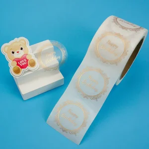 Supplier Vinyl PVC Paper Custom Packaging Label Digital Essential Oil Printing Adhesive Sticker