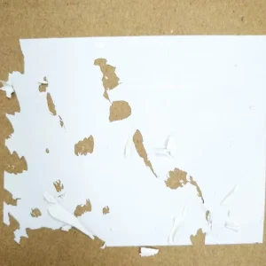 Tamper Evident Vinyl Paper for Printing Destructible Paper Fragile Eggshell Label