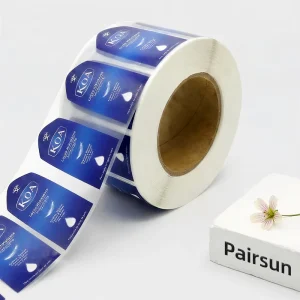Tear Resistant Custom Personalised Design Waterproof Matte Soft Roll Self-Adhesive Label Sticker Sheets For Bottles