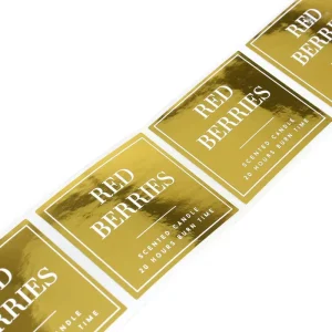Thank You Sticker Roll logo Stickers Custom Printing for Packaging Boxes