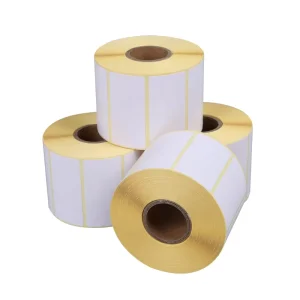 Thermal Adhesive Shipping Labels 2”*1” Thermal Mailing Address Paper Direct Thermal Barcode Sticker Label Rolls