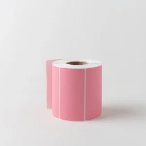 Thermal Adhesive Sticker Roll UV Printed Thermal Label For Food Price Tag Labels