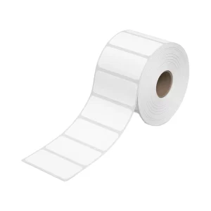 Thermal Barcode Labels Roll 1000 Heat Sensitive Adhesive Paper Labels For Supermarket Grocery Use (Commercial Grade)