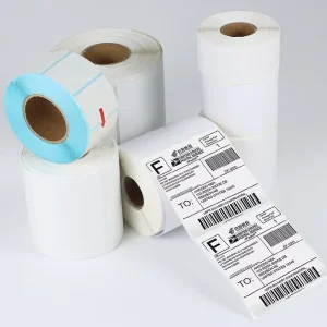 Thermal Label Paper Adhesive Sticker zebra Barcode Label Roll Shipping Label Paper Price Tag