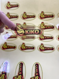 Transparent Adhesive Labels Custom Printed Stickers High Quality Vinyl Labels for Cosmetic Food Packaging