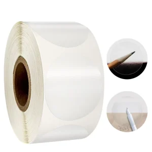 Transparent Sealing Sticker Roll Custom Blank Waterproof Vinyl Packaging Labels Personalized Clear BOPP Stickers