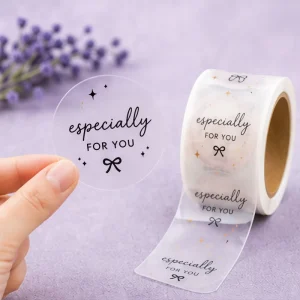 Transparent Sticker Custom Sticker for Product Branding Bottle Label Printing Service