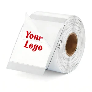 Transparent Waterproof Rectangular Labels for Chocolate Pet Food Self Adhesive Hot Stamping Strong Adhesive