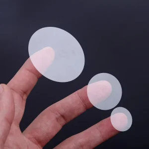 Transparent Waterproof Sealing Stickers Dot Stickers Paper Adhesive Oval Shape Customizable Packaging Box Labels Outer Promotion