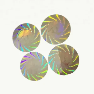 Transparent Window Rainbow Effect Hologram Sticker