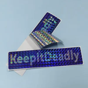 UV Print Hologram Sticker Waterproof UV Resistant Weatherproof Custom Holographic Stickers 3D Laser Holographic Stickers