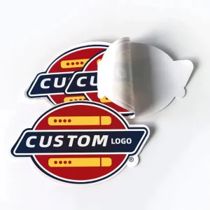 UV Printed Durable Waterproof Adhesive Vinyl Stickers for Craft Use Custom Outdoor Labels with Cartoon Die Cut Design