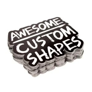 UV Resist Weatherproof Die Cut Logo Vehicle Bumper Car Window Sticker Decals Custom Car Magnet Stickers