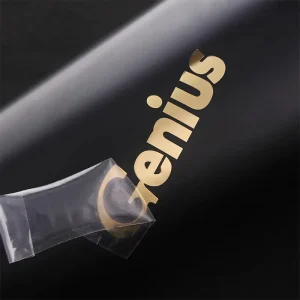 UV Transfer Stickers Vinyl Custom Printing Waterproof Oil Proof 3D Logo Metallic