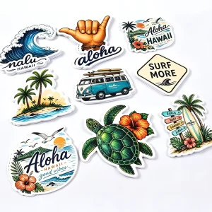 Uv Resistant Stickers Personalized Adhesive Logo Vinyl Waterproof Individual Die Cut Stickers