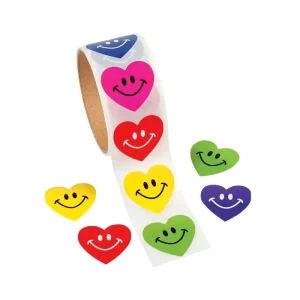 Valentine Heart Stickers Custom Love Labels Romantic Gift Packaging Seals Label