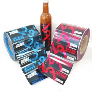 Various Material Full Color CMYK Pantone Custom Beer Bottle Sticker Vinyl Label Printing Rolls in China