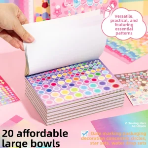 Vibrant Amusement Park Basic All Match Cut Out Patterns Decorative Stickers Book for Journal & Phone Cases